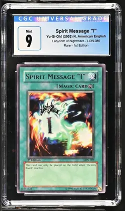 Spirit Message "I" LON-089 Labyrinth of Nightmare 1st Edition - Image 8