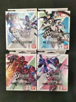 IN STOCK BANDAI Gundam Card Game TCG 4x Starter Deck ST01 ST02 ST03 ST04 Chinese - Image 1