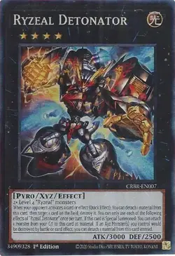 Ryzeal Detonator (CR) CRBR-EN007 Crossover Breakers 1st Edition - Image 1