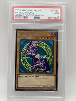 Dark Magician (Adidas Exclusive) ADC1-EN001 Miscellaneous Promotional Cards Limited Edition - Image 2