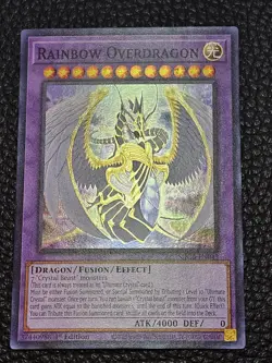 Rainbow Overdragon SDCB-EN043 Structure Deck: Legend of the Crystal Beasts 1st Edition - Image 2