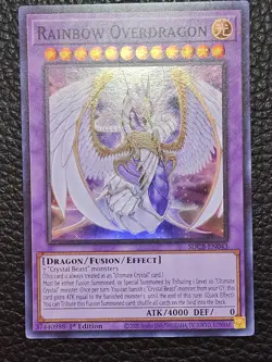 Rainbow Overdragon SDCB-EN043 Structure Deck: Legend of the Crystal Beasts 1st Edition - Image 3