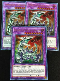 YUGIOH CHIMERATECH FORTRESS DRAGON GFP2-EN123 1ST ULTRA X3 (NM) - Image 2
