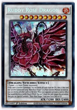 Ruddy Rose Dragon MP22-EN077 2022 Tin of the Pharaoh's Gods 1st Edition - Image 2