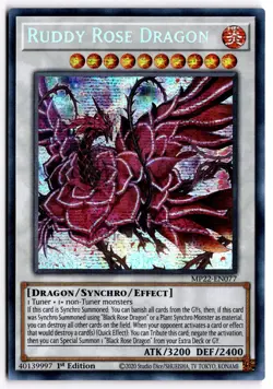 Ruddy Rose Dragon MP22-EN077 2022 Tin of the Pharaoh's Gods 1st Edition - Image 3