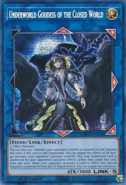 Underworld Goddess of the Closed World MP22-EN028 2022 Tin of the Pharaoh's Gods 1st Edition - Image 1