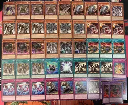 YUGIOH - ANCIENT GEAR DECK - SMASHING HORN, DARK GOLEM, HUNTING HOUND, ULTIMATE - Image 1