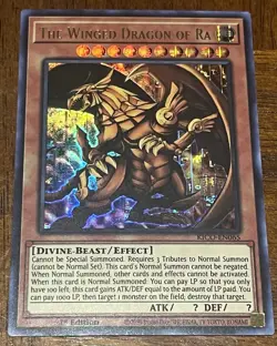 The Winged Dragon of Ra (Ultra Pharaoh's Rare) KICO-EN065 King's Court 1st Edition - Image 2