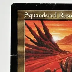 Squandered Resources Visions MTG Magic The Gathering Card MP - Image 2