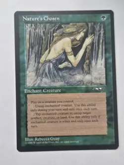Nature's Chosen MTG Magic the Gathering Card Alliances Uncommon - Image 1