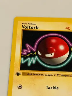 1st Edition Voltorb Pokemon Card Base Set 1999 WOTC 67/102 - Image 6