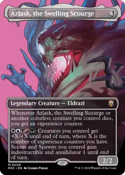 MTG - Azlask, the Swelling Scourge - Foil Borderless - MH3 009 Modern Horizons 3 - Image 1