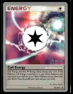 Call Energy 92/100 Dylan Lefavour Empotech World Championships Deck Pokemon Card - Image 1