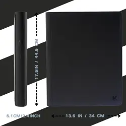 1408+ Pockets Trading Card Binder, 16-Pocket Card Ablum Compatible with MTG,S... - Image 6
