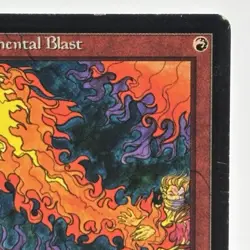 MTG Red Elemental Blast Limited Edition - Beta Edition Magic the Gathering NM - Image 3