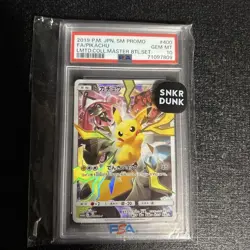 Pokemon Pikachu Master Battle Set Promo PSA10 GEM MT Limited Collection Card - Image 1