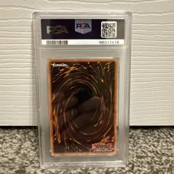 2002 Yugioh Blue-Eyes White Dragon SDK-001 Ultra Rare PSA 7  - Image 2
