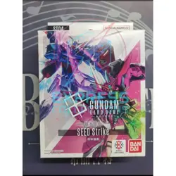 BANDAI Gundam Card Game SEED Strike Starter Deck ST04 TCG Chinese IN STOCK - Image 1