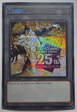 Yugioh Token: Kaiba MP24-EN052 Prismatic Secret Rare 1st Edition - Image 1