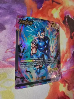 Dragon Ball Legends Shallot FS09-01 Leader Card Bonus Pack Alternate Art - Image 3