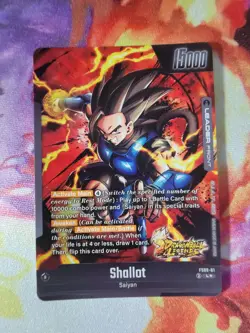 Dragon Ball Legends Shallot FS09-01 Leader Card Bonus Pack Alternate Art - Image 4