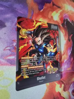 Dragon Ball Legends Shallot FS09-01 Leader Card Bonus Pack Alternate Art - Image 6