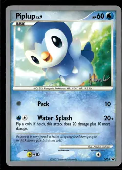 Piplup DP03 Dylan Lefavour Empotech World Championships Deck Promo Pokemon Card - Image 1