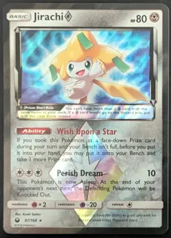 Jirachi Prism Star Holo 97/168 Celestial Storm Pokemon Card - Image 1