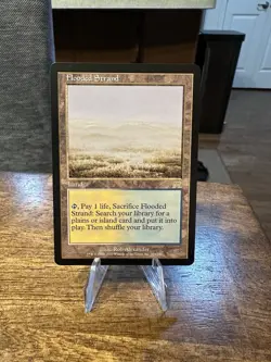 MTG Exodus - Flooded Strand (NM)- Art: Rob Alexander - Image 1