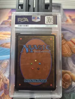 Pearled Unicorn MTG Magic the Gathering Alpha PSA 8 Vintage Old School - Image 2