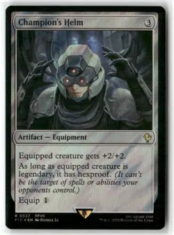 Champion's Helm Commander: Final Fantasy Surge Foil MAGIC MTG NM  - Image 1