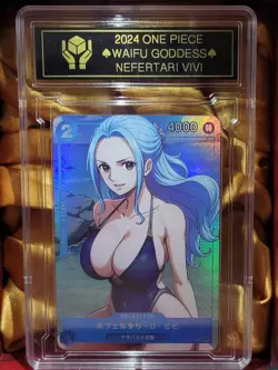 NEFERTARI VIVI One Piece Waifu Goddess CUSTOM CARD (Please read description) - Image 1