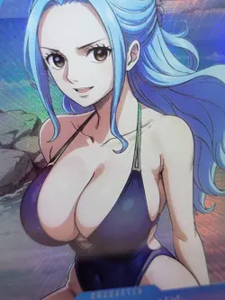 NEFERTARI VIVI One Piece Waifu Goddess CUSTOM CARD (Please read description) - Image 2