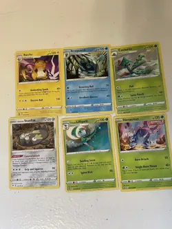 Pokémon 50 Trading Card Lot 6 Holo Foil Cards / Energy Cards/ Trainer Cards - Image 5