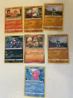 Pokémon 50 Trading Card Lot 6 Holo Foil Cards / Energy Cards/ Trainer Cards - Image 6