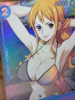 NAMI One Piece Anime Waifu Goddess CUSTOM CARD (Please read description) - Image 4