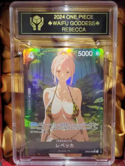 REBECCA One Piece Waifu Goddess CUSTOM CARD (Please read description) - Image 1
