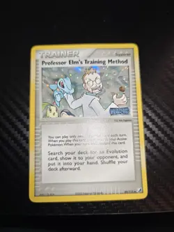 Pokemon TCG Professor Elm's Training Method 89/115 Unseen Forces Reverse Holo - Image 3