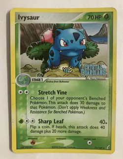 Ivysaur 35/100 Pokemon Crystal Guardians Reverse Holo Stamped - Image 1