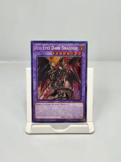 Red-Eyes Dark Dragoon RA02-EN021 Secret Rare 1st Edition Yugioh - Image 1