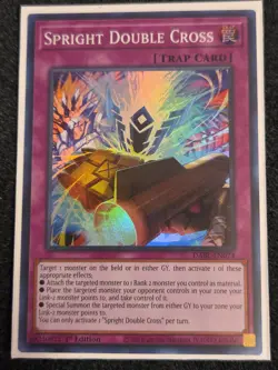 Yugioh! Spright Double Cross - DABL-EN074 - Super Rare - 1st Edition Near Mint,  - Image 1