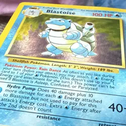 Blastoise 2/102 Base Set Holo Rare Pokemon Card 1999-2000 WOTC TCG HP - Image 6