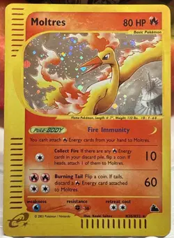 Moltres Skyridge Holo H20/H32 Pokemon Card WotC e-Reader e-Card ðŸ”¥ - Image 1