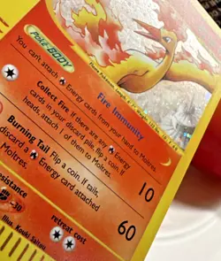 Moltres Skyridge Holo H20/H32 Pokemon Card WotC e-Reader e-Card ðŸ”¥ - Image 6