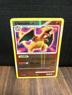 2007 Pokemon Card  Charizard 3/132 Secret Wonders Reverse Holo ( MP ) - Image 1