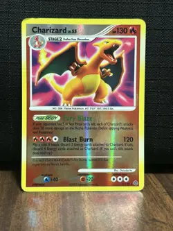 2007 Pokemon Card  Charizard 3/132 Secret Wonders Reverse Holo ( MP ) - Image 2
