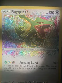 Pokemon Rayquaza Holo Card 138/185 Vivid Voltage Amazing Rare NM Condition - Image 5