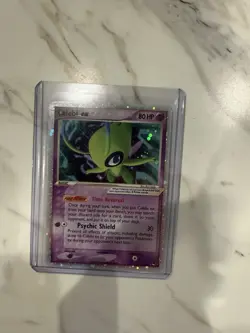 PokÃ©mon TCG Celebi EX Ultra Rare Holo Card 17/17 Pop Series 2 Promo - Image 1
