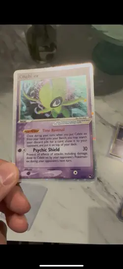 PokÃ©mon TCG Celebi EX Ultra Rare Holo Card 17/17 Pop Series 2 Promo - Image 3