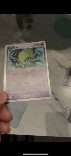 PokÃ©mon TCG Celebi EX Ultra Rare Holo Card 17/17 Pop Series 2 Promo - Image 4